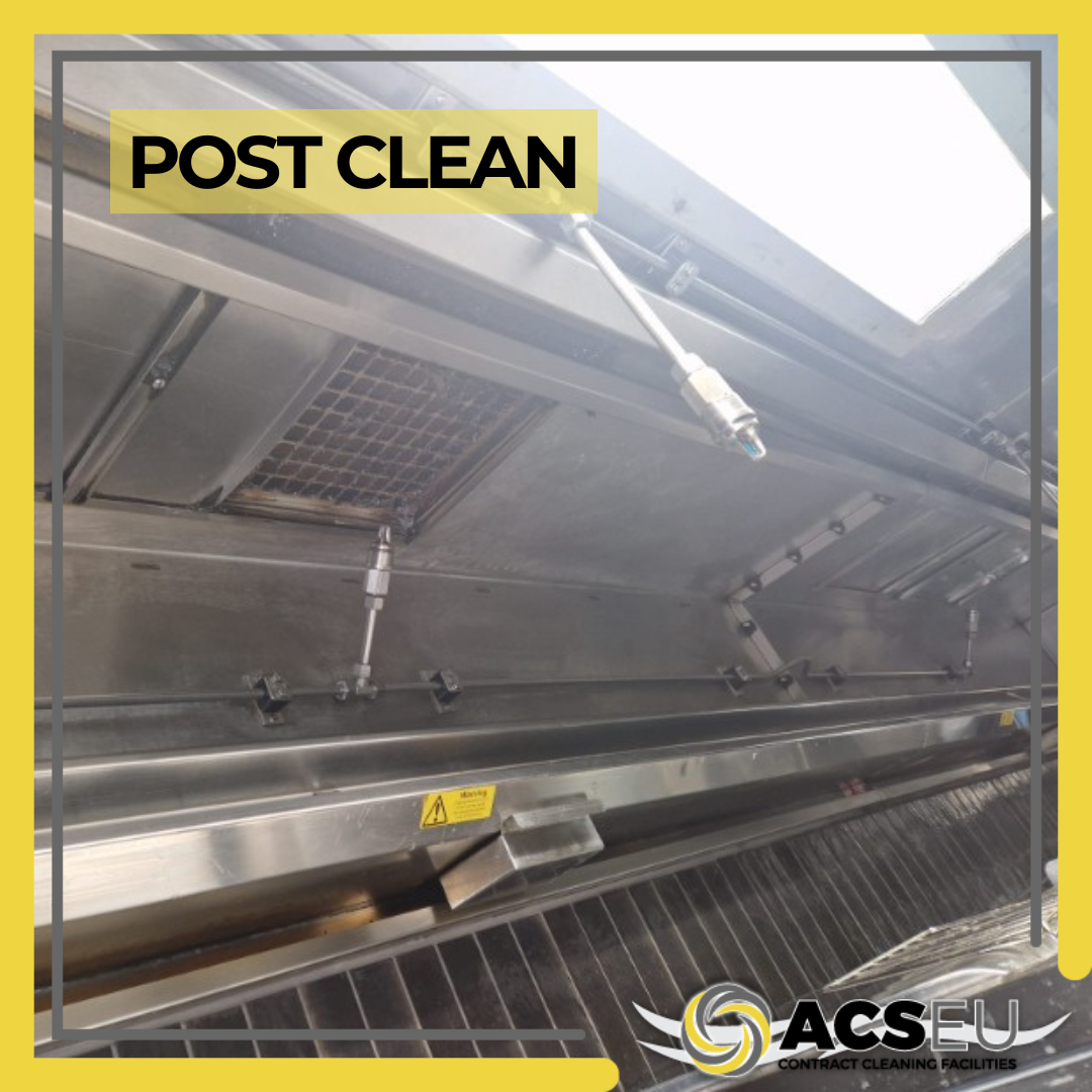 Canopy Extract plenum behind filters post