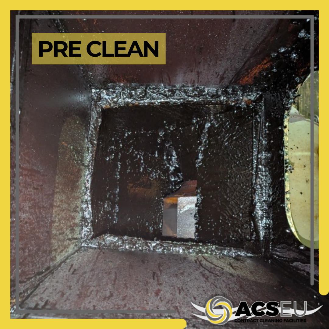 Duct downstream of fan post